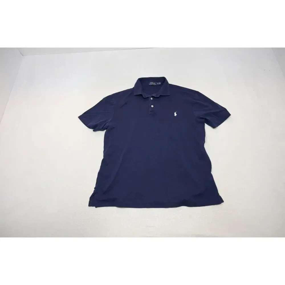 Polo Ralph Lauren Golf Polo‎ Classic Fit Dark Blue Short Sleeve Mens Size XL